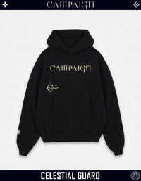 The Angelic Apocrypha High-End Oversize Black Hoodie 100% Premium Cotton