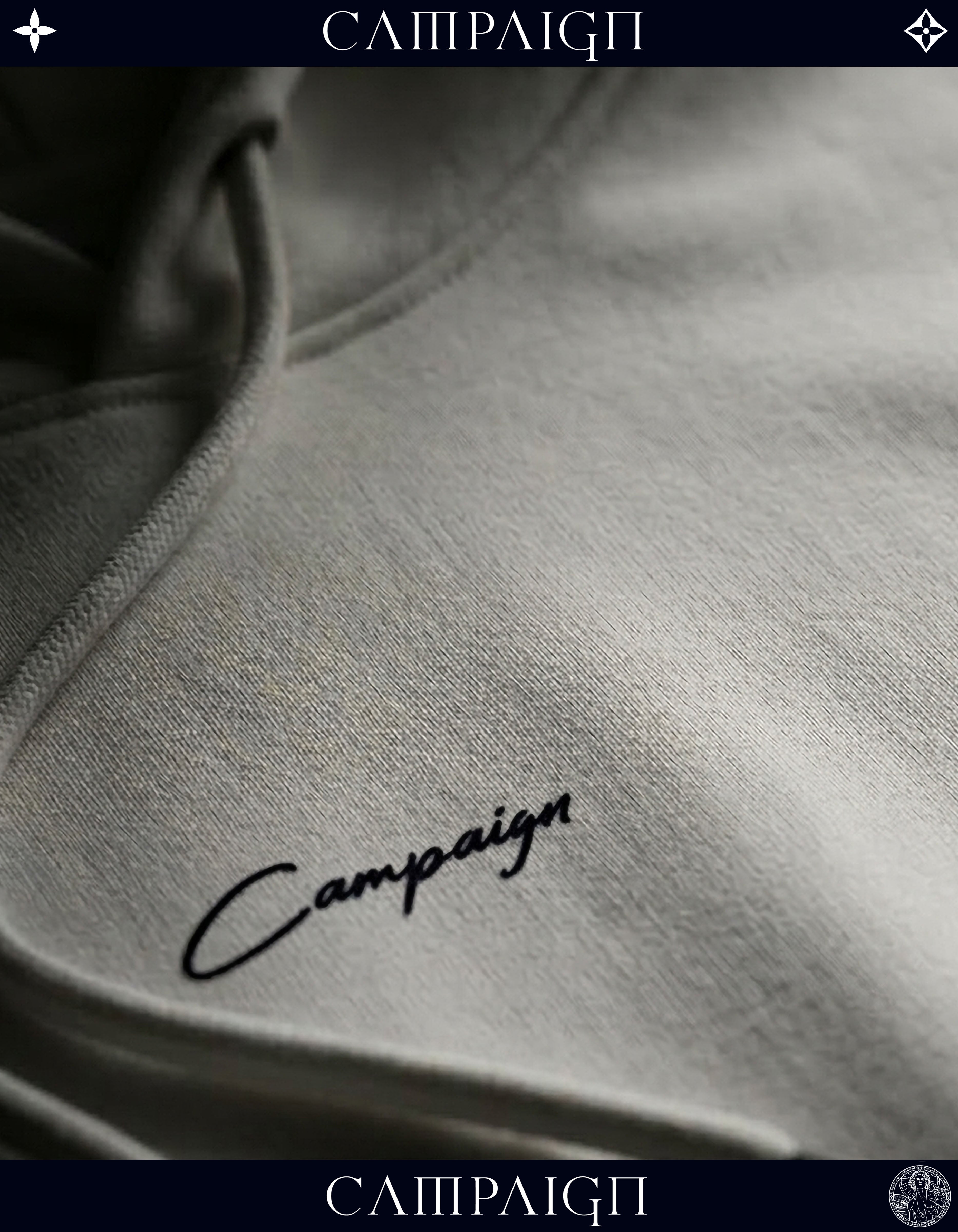The ultimate authority of the Kingdom. THE SUPREME CAMPAIGN is a High-End 100% Premium Cotton hoodie. Pure, raw, and heavy. Experience the structural Oversize fit that defines the throne.